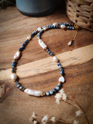 Naszyjnik z K2 i pereł